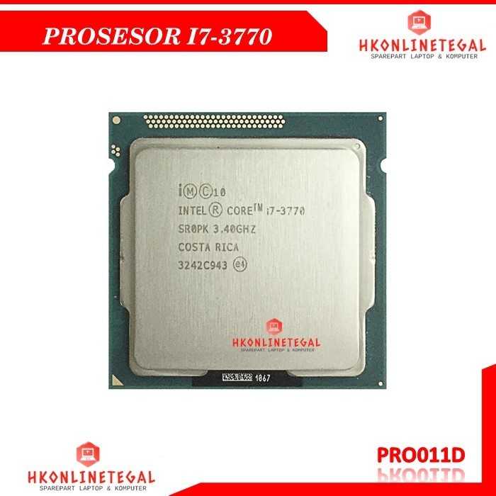 Prosessor Intel Core i7-3770 TRAY 1155