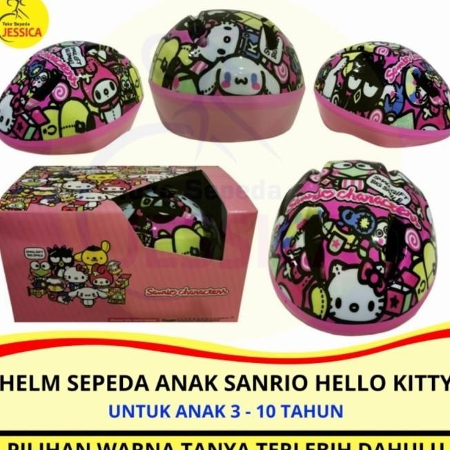 Helm Sepeda Anak Element Sanrio Hello Kitty