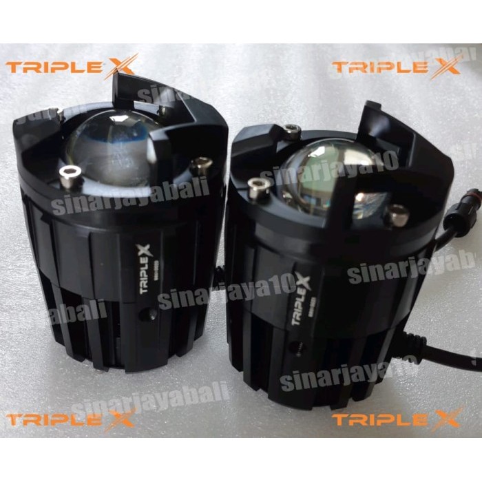 Mini projie kecil lampu proji sorot mobil motor triple x M5 m 5