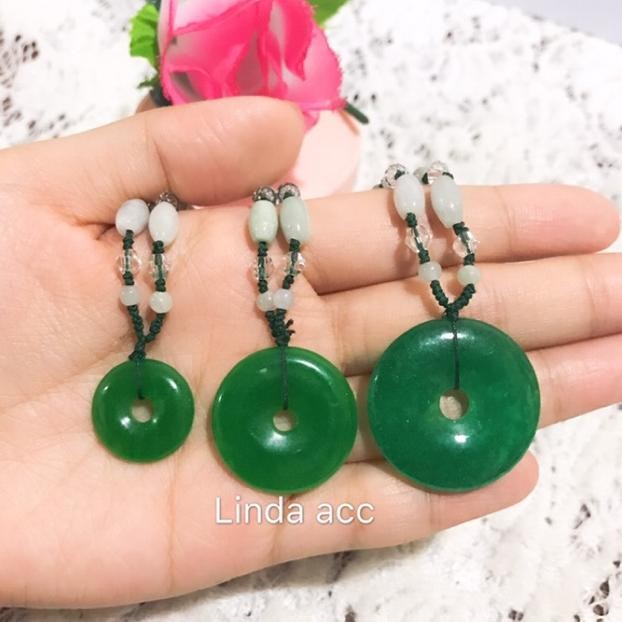 ORIGINAL kalung giok liontin bulat liontin giok asli gd-5