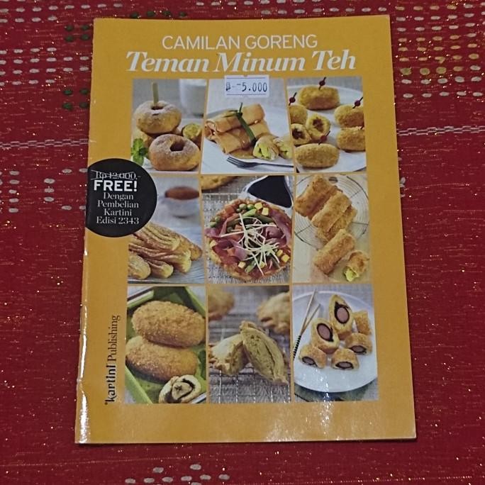 :::::::] Buku Camilan Goreng teman minum teh