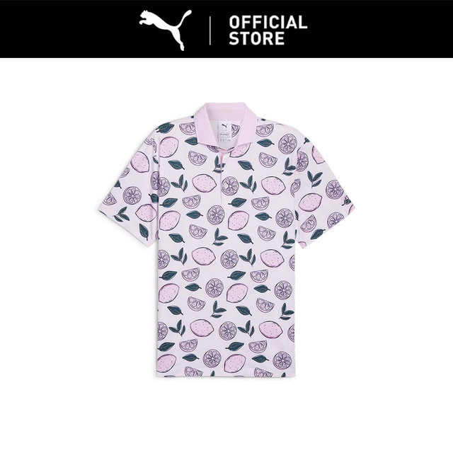PUMA Kaus Polo Pria x ARNOLD PALMER Pink Lemonade