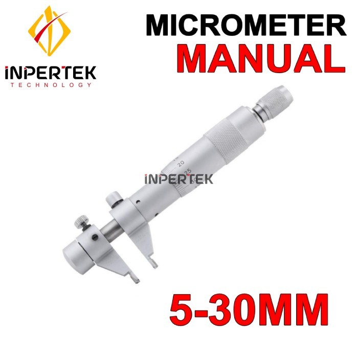 

newgan!! MICROMETER 5-30 MM MICRO METER 5 30 MANUAL ALAT UKUR INSIDE SIGMAT