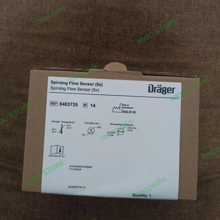 

newgan!! Flow Sensor Drager Spirolog