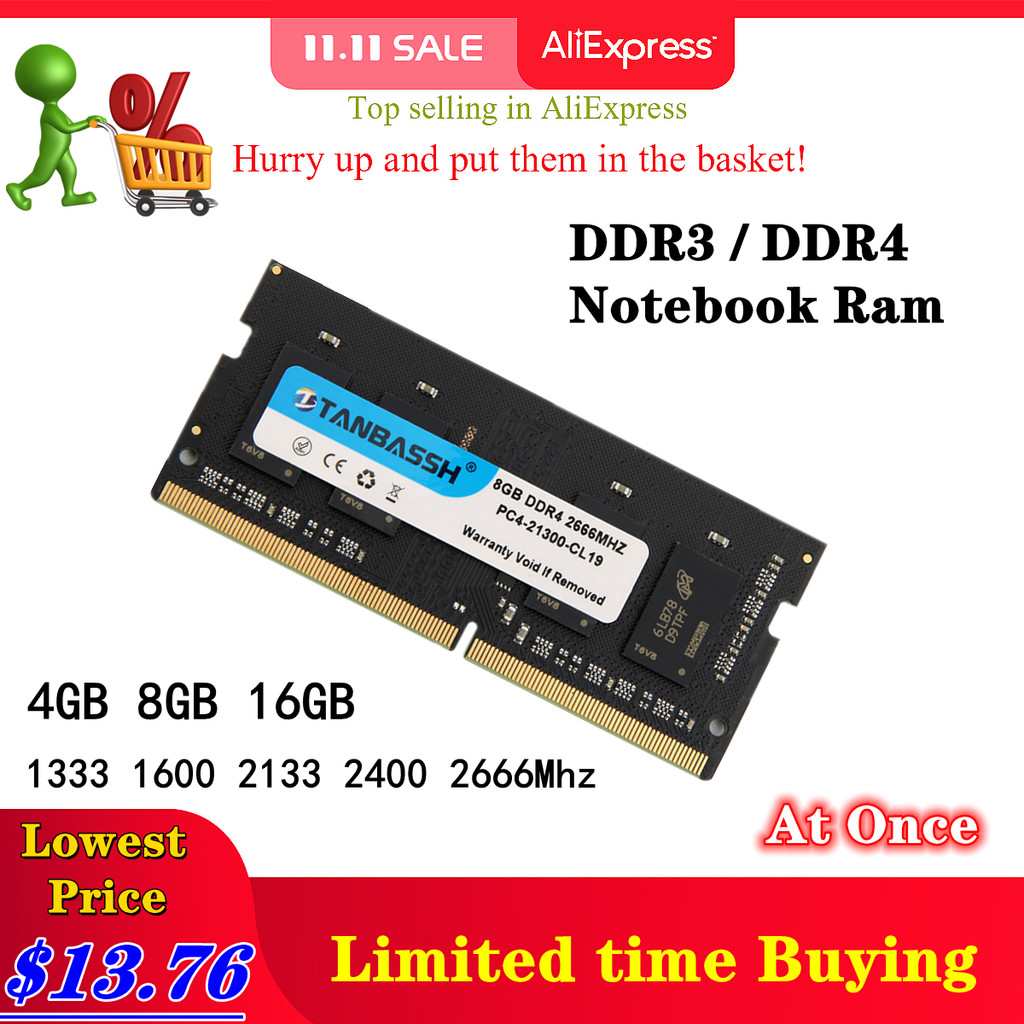 New Tanbassh Ram Ddr4 Ddr3 8Gb 4Gb 16Gb 2133 2400 2666Mhz