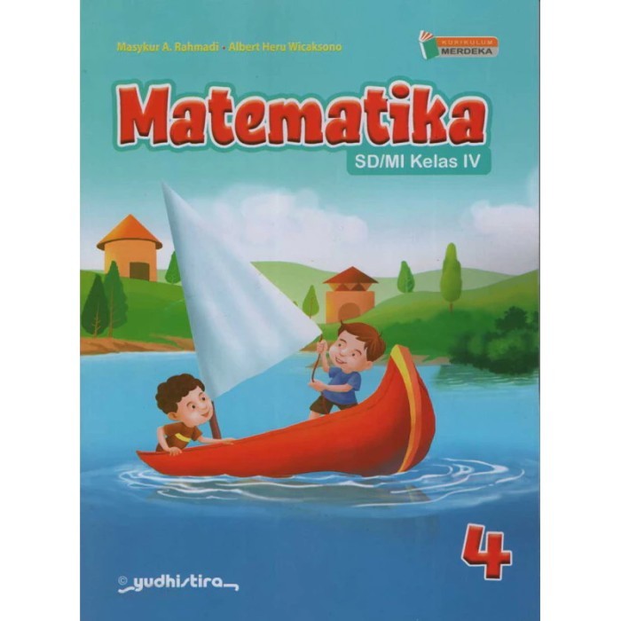 

buku penerbit Yudistira kelas 4 matematika kurikulum merdeka