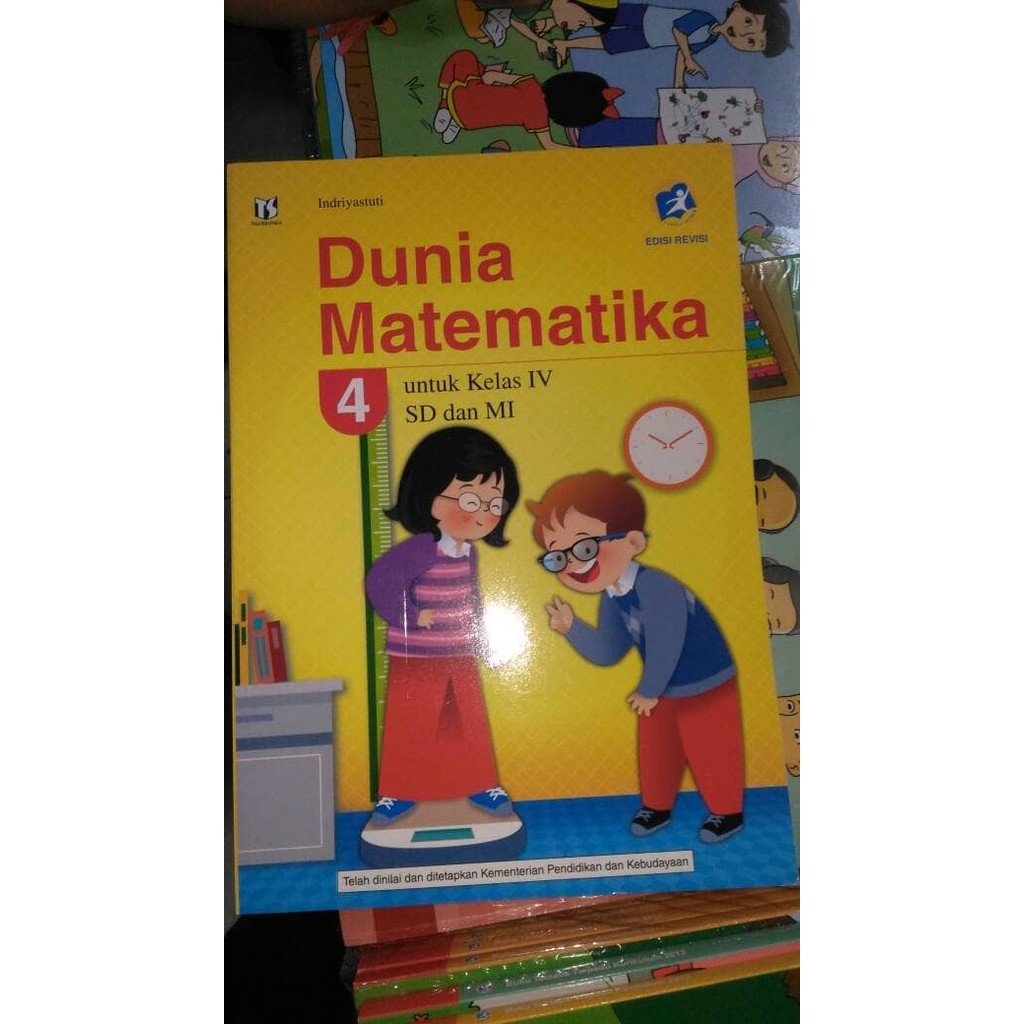 buku dunia matematika kelas 4.