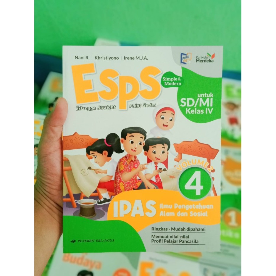 

Buku ESPS IPAS Kelas 4 SD Kurikulum Merdeka Volume 2
