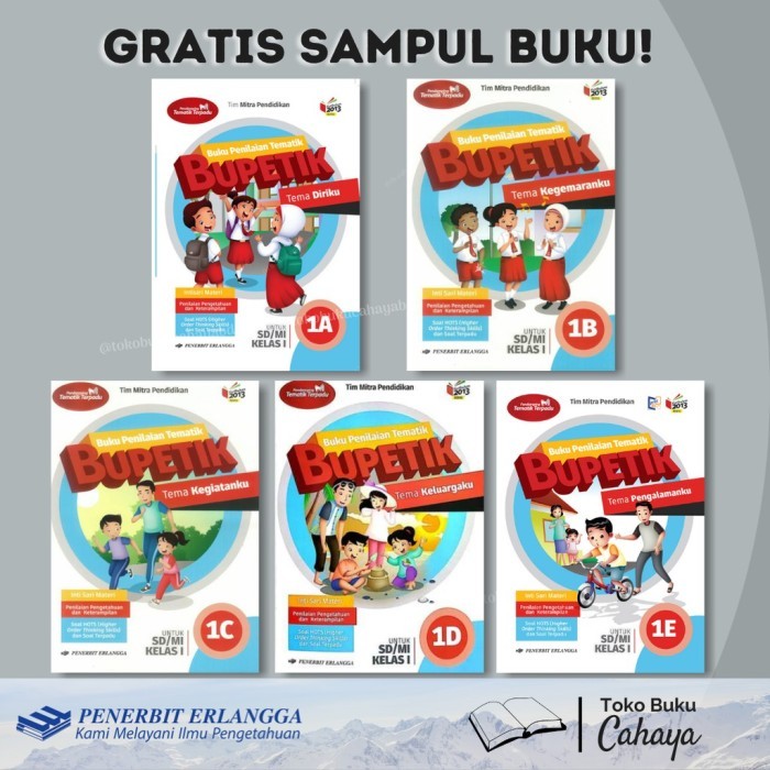 

Buku PENILAIAN TEMATIK BUPETIK KLS 1A, 1B, 1C, 1D, 1E, 1F, 1G, 1H K13N