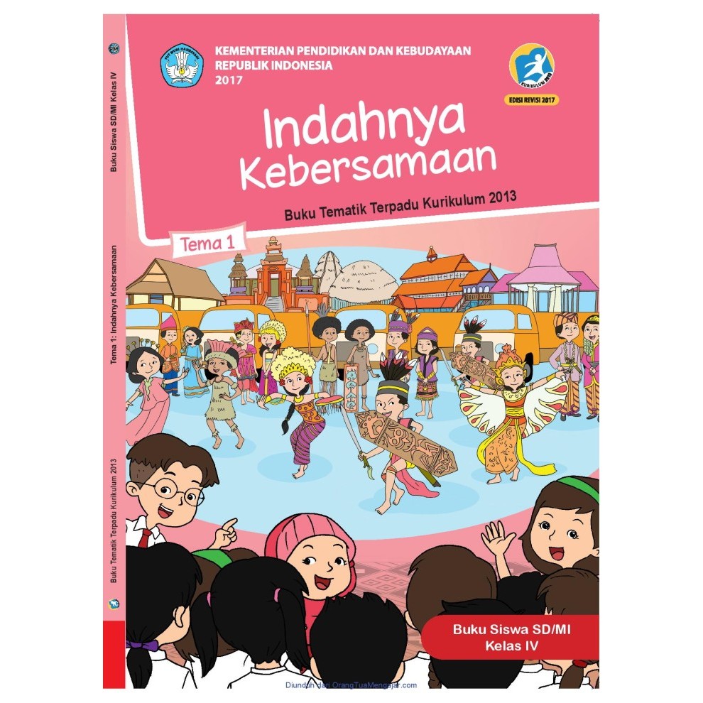 

PAKET Buku Tematik Siswa SD Kelas 4 Semester 1