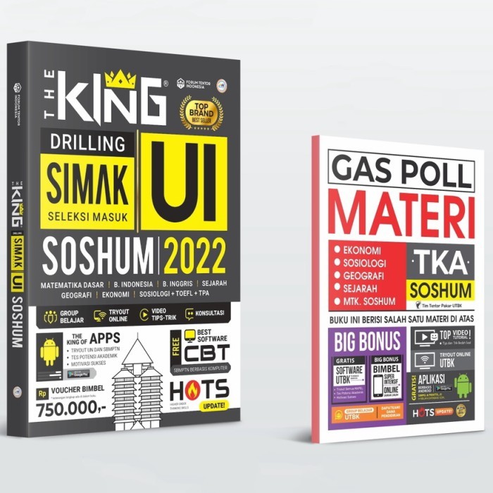 

BUKU SIMAK UI SOSHUM 2022 + GASS POLL MATERI TKA