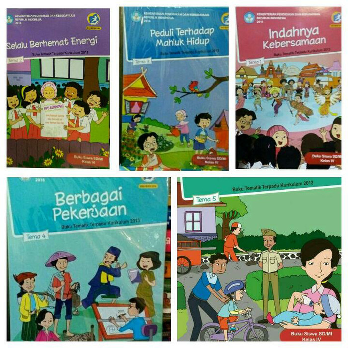 

Buku Tematik SD Kelas 4 Tema 1-5