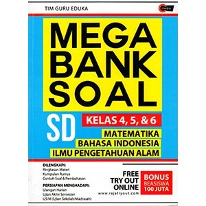 

Mega Bank Soal SD Kelas 4, 5, & 6