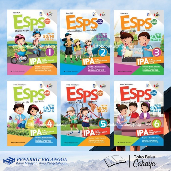 

ESPS IPA SD ERLANGGA K13N REVISI 100% Original!