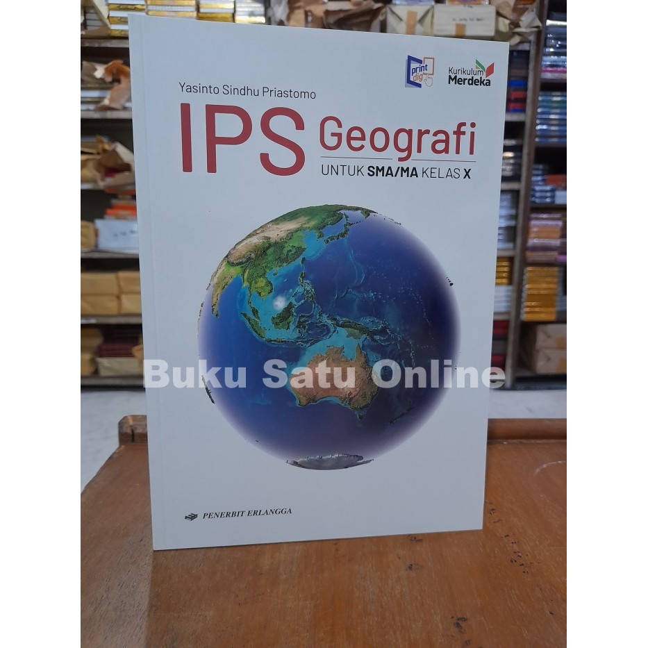 

IPS Geografi Kelas 1 SMA Kurikulum Merdeka Erlangga