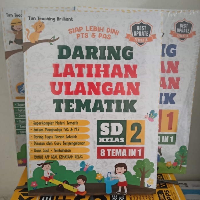 

BUKU TEMATIK KELAS 2 SD - DARING LATIHAN ULANGAN TEMATIK 8 Tema In 1