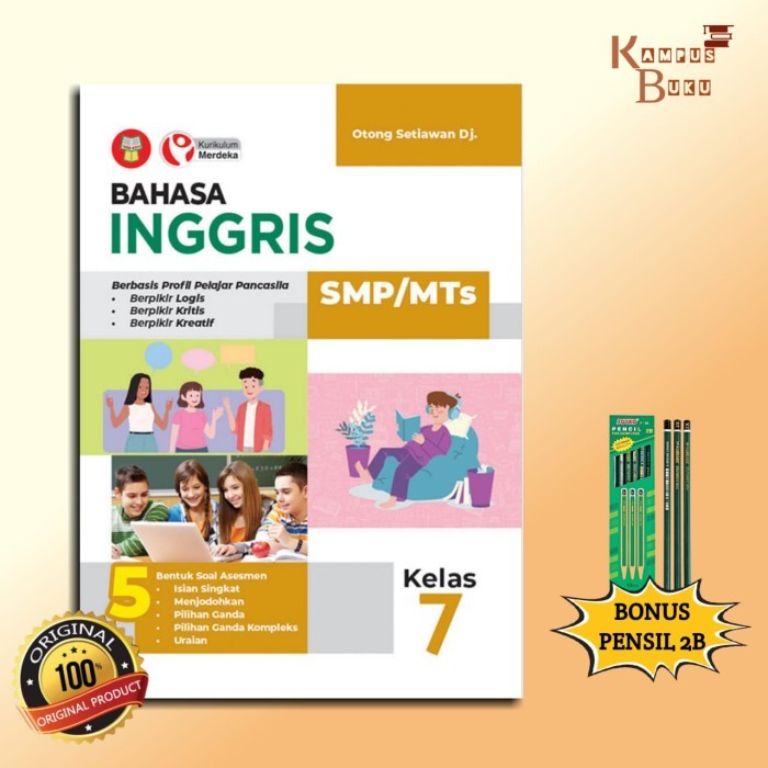 

BUKU BAHASA INGGRIS SMP KELAS 7 - KURIKULUM MERDEKA