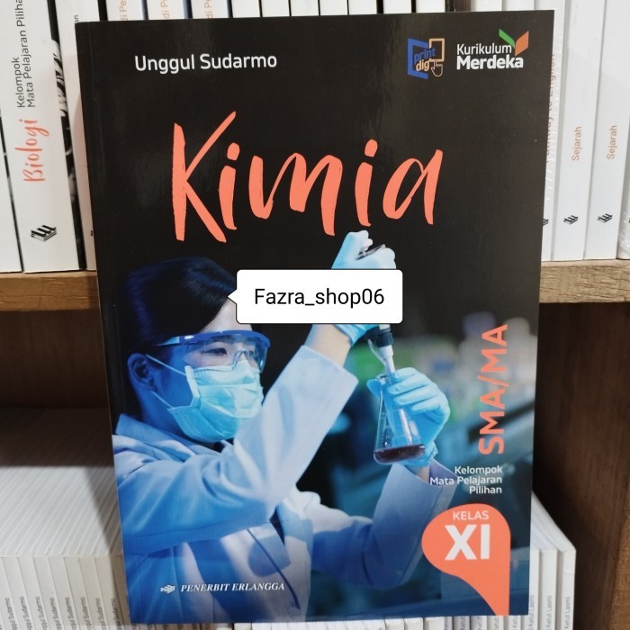 

NEW Buku Siswa Kimia sma/ma kelas 2/11 kurikulum Merdeka Erlangga