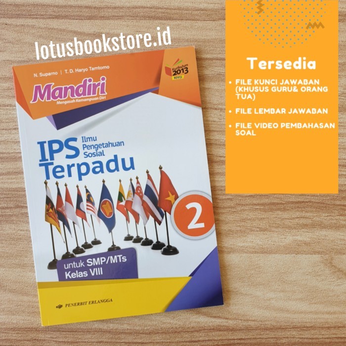 

Buku Mandiri IPS Terpadu SMP Kelas 8 Kurikulum 2013 Revisi Erlangga Or