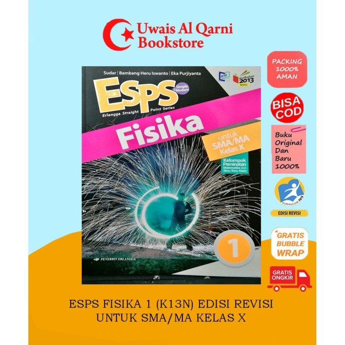 

ESPS FISIKA 1 UNTUK SMA/MA KELAS X K13N ERLANGGA