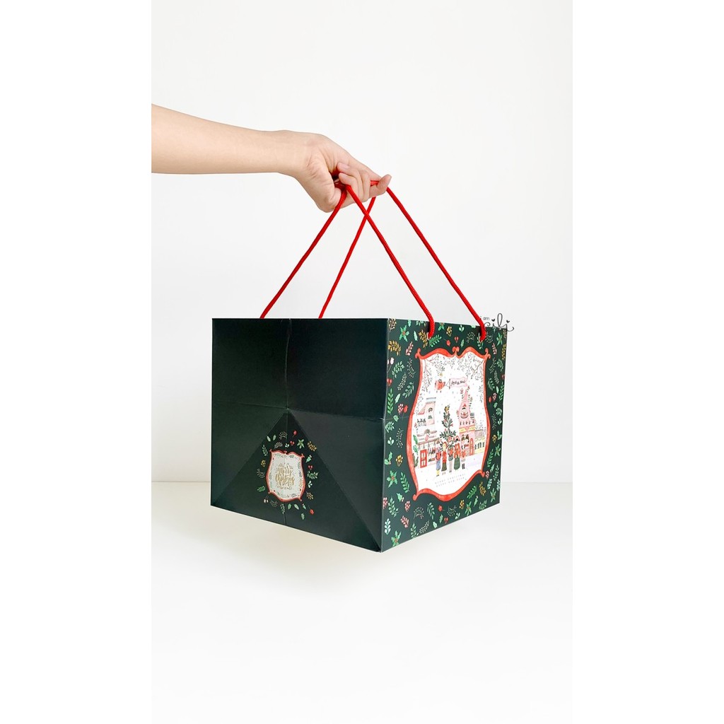 

(Paperbag 24 X 24 X 21 Cm Natal) Paperbag Tas Natal Christmas (Isi 10) Diskon