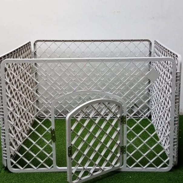 Kandang Pagar Anjing Kucing - Kandang Pagar Plastik - Kandang Pagar