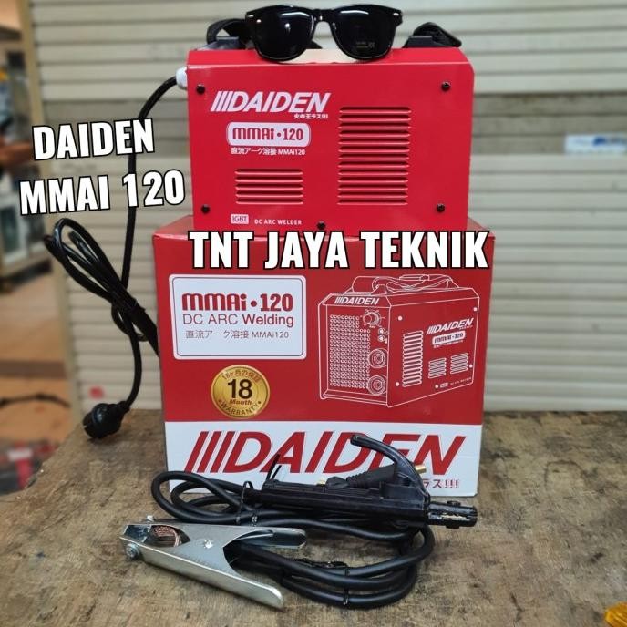 MESIN LAS DAIDEN MMAi 120 / TRAVO LAS INVERTER DAIDEN MMAI 120 900WATT