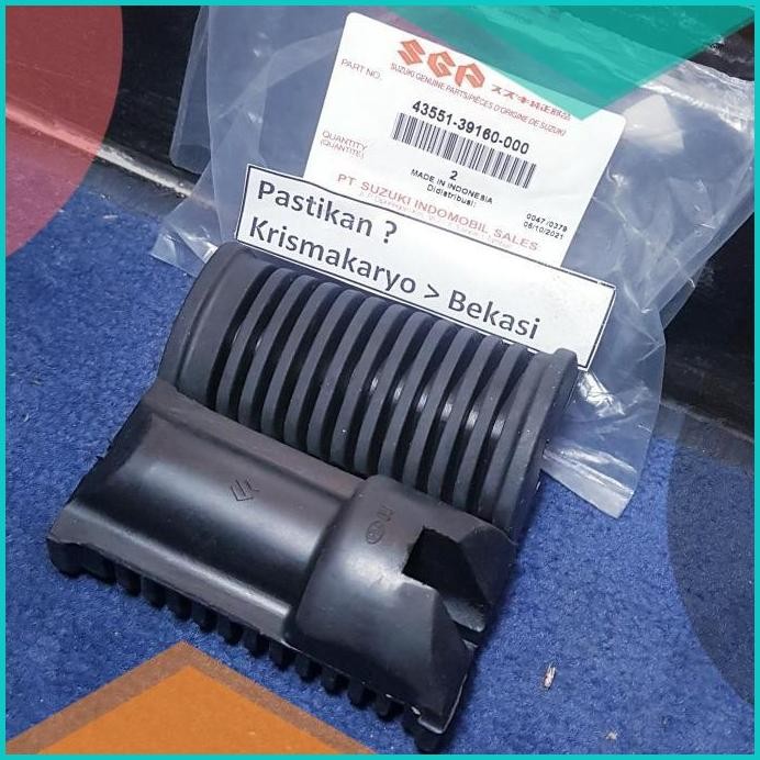 Karet Foot Step Satria 2 tak Hiu 2t lumba Ori Step Depan 2tak 140BZ4