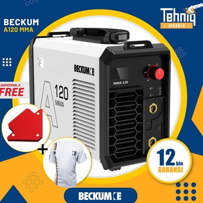 MESIN LAS LISTRIK BECKUM MMA A 120 INVERTER WELDING