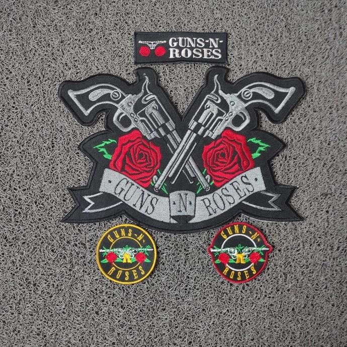 

\\\\\] Patch Bordir Jahit Patch GUNS N ROSES / Emblem Logo Jahit