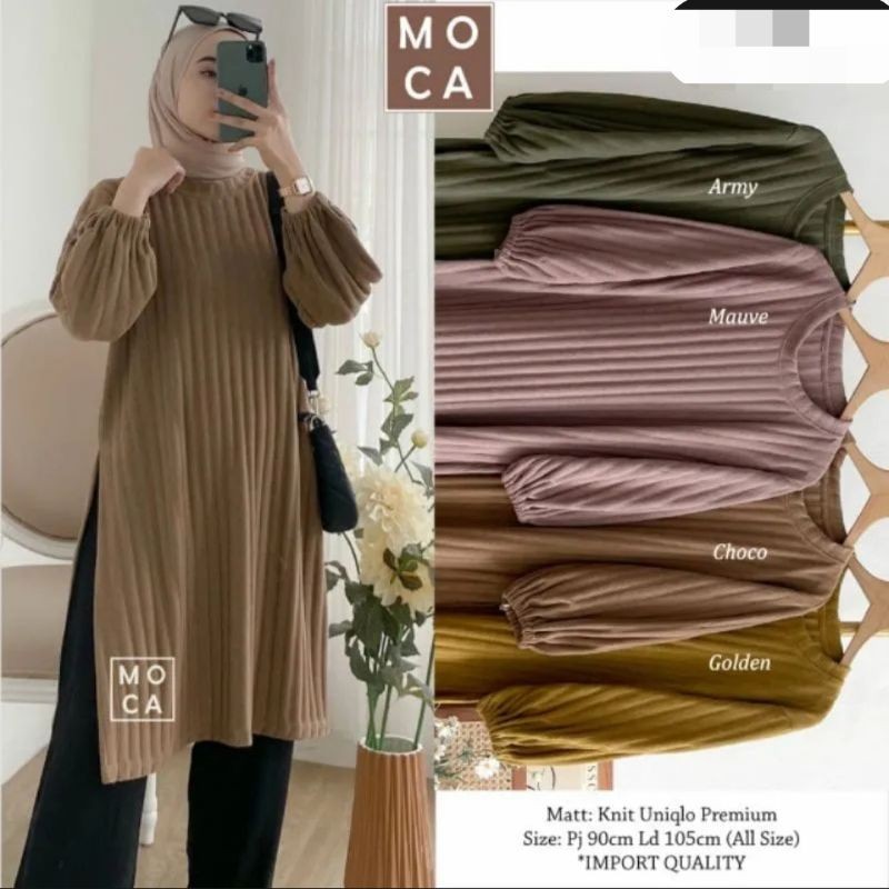 Bsju Thunic Tunikk Panjang Tunij Dewasa Pkk Terbaru Tunk Korean Style Tuniq Modern Trendy Premium Tu