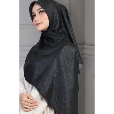 Jilbab Syari Glowing /Hijab Pesta Segiempat Azara Bella Sinar Syari Lc
