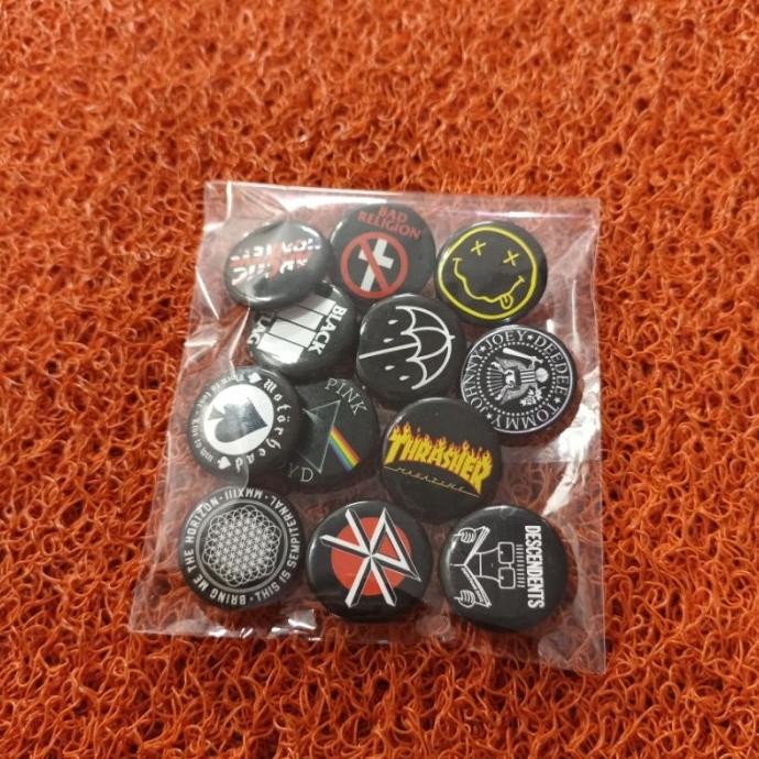 

yang dicari] [ 1 PACK ISI 12pcs ] PIN BUTTON MINI SATU PACK ISI 12pcs Best Quality - PIN ISI 12pcs