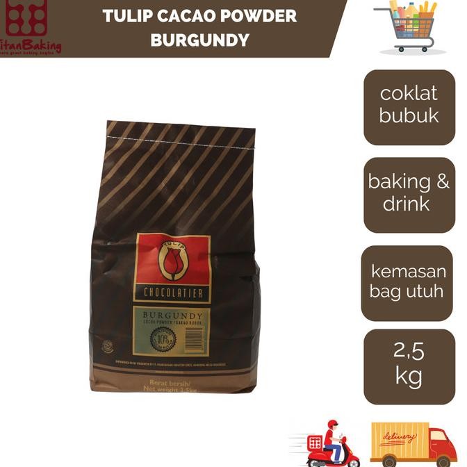

Cacao Powder Burgundy 2.5 Kg Coklat Bubuk Cocoa