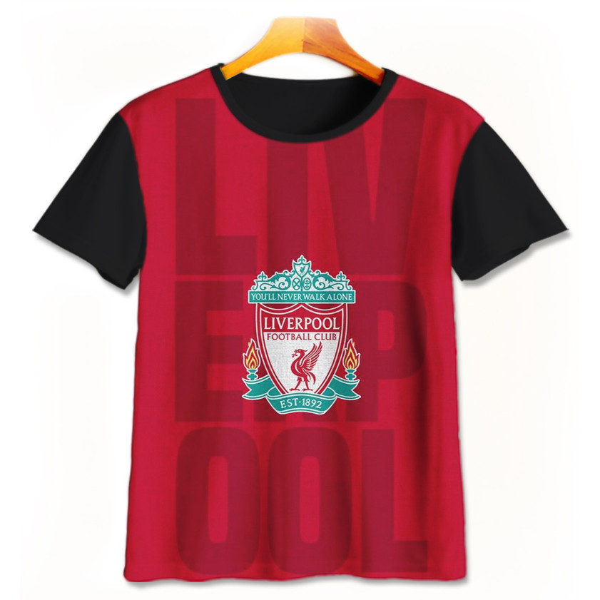 Baju Kaos Anak Bola - Kaos Bola 3D Lucu - Kaos Printing Bola Club Klub Sepak Bola Cb-4-designWD Limi