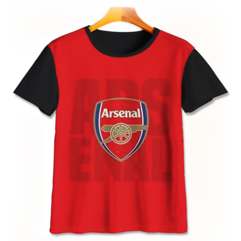 Baju Kaos Anak Bola - Kaos Bola 3D Lucu - Kaos Printing Bola Club Klub Sepak Bola Cb-7-designWD Limi