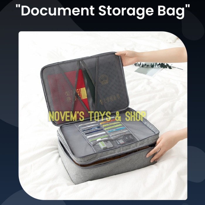 

BISA GOSEND! Penyimpanan Dokumen / Document Storage Bag