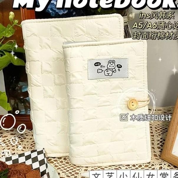 

Notebook Cover Binder Kain Aesthetic Vintage Buku Catatan Jurnal Agend