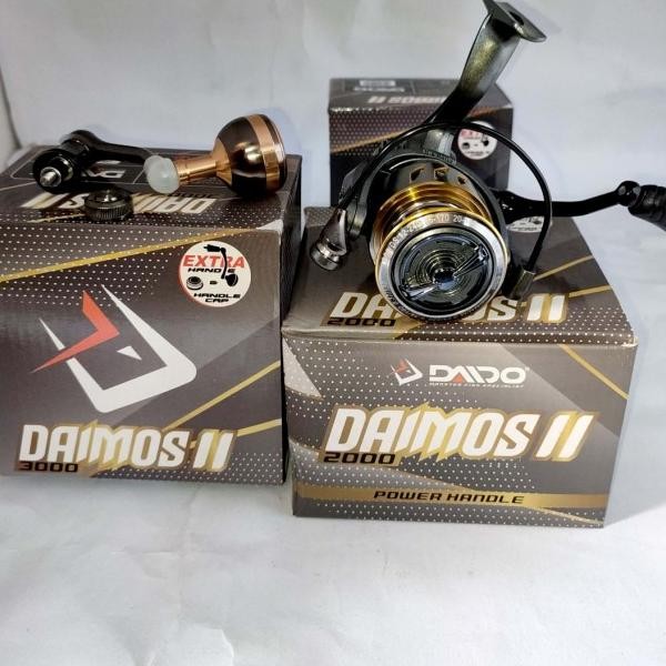 Reel Daido Daimos Ii Power Handle/Gulungan Pancing