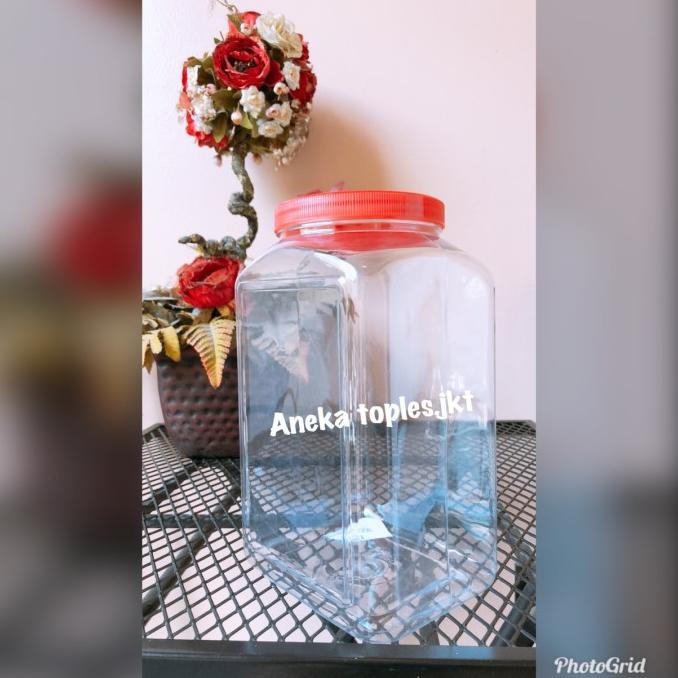 Toples plastik kotak (TANPA TUTUP) 2L 2301 isi 24pcs