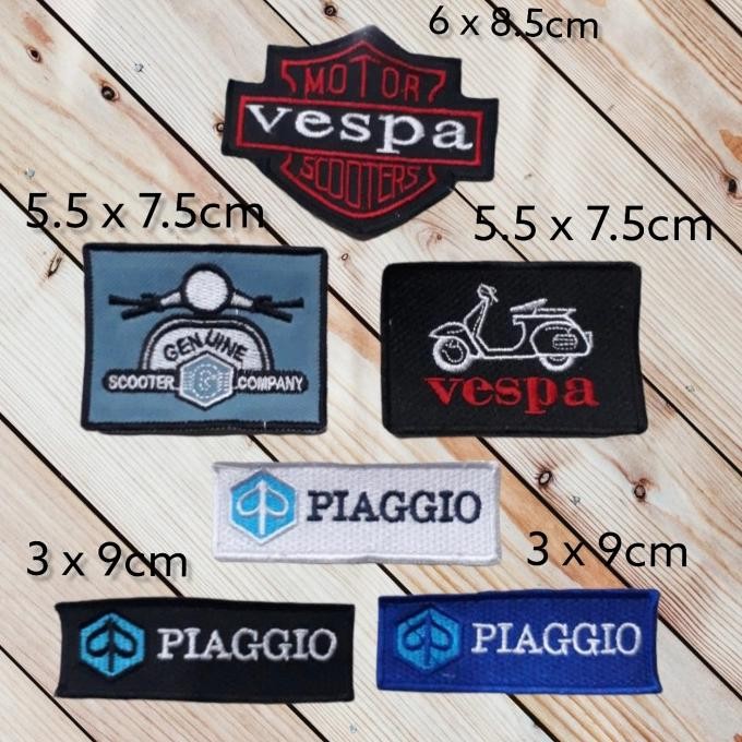 

%$%$%$%$] Patch Bordir Vespa Hitam