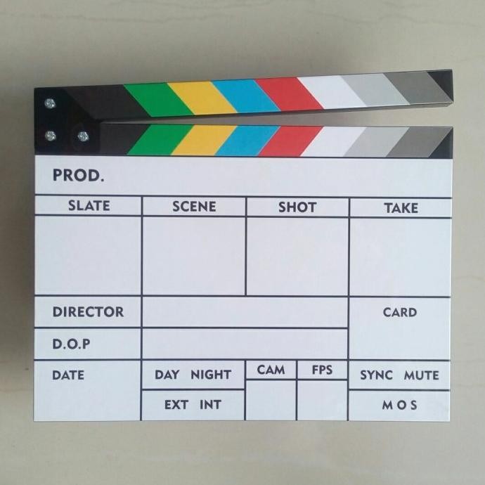 

TERLARIS - Clapper Board Cinema (Movie SLate)