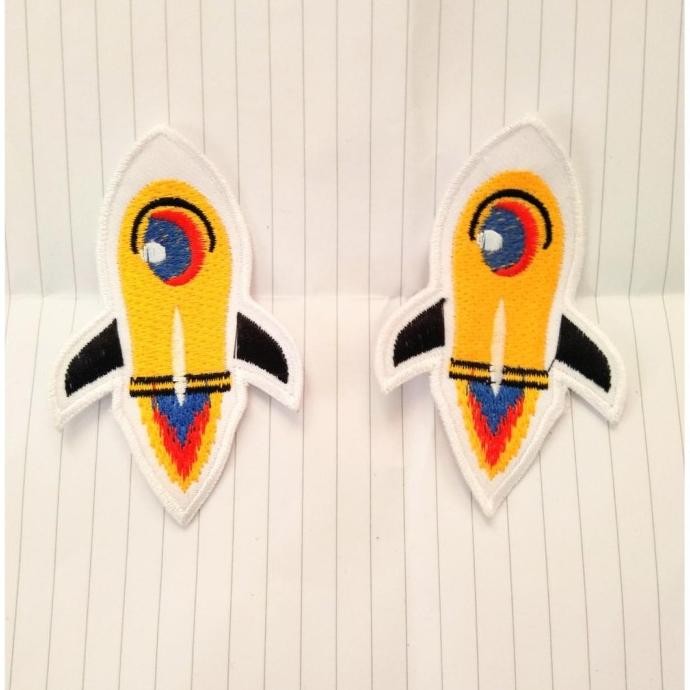 

%$%$%$%$] Patch Bordir Roket Nasa Premium Keren