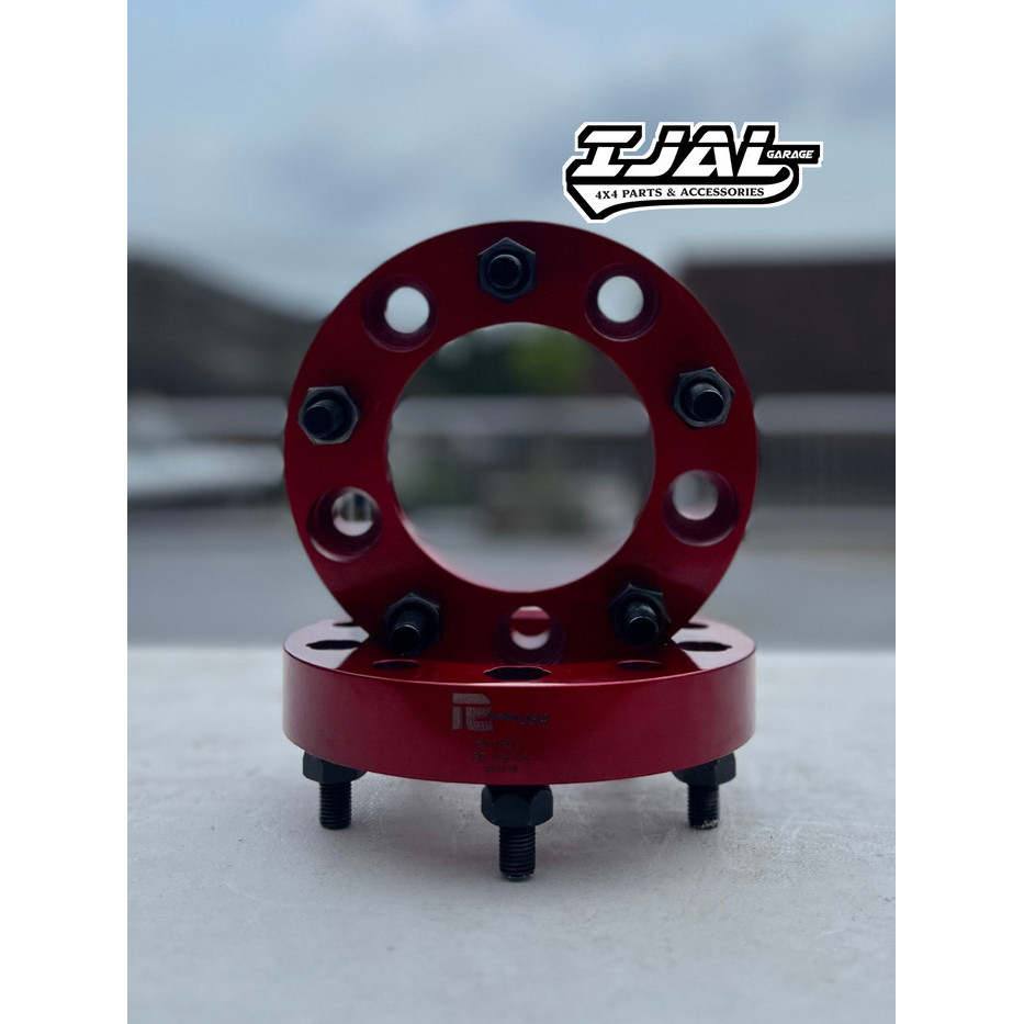 evannew Adaptor spacer Roda 3 cm Lubang baut 6, spacer velg mobil R2