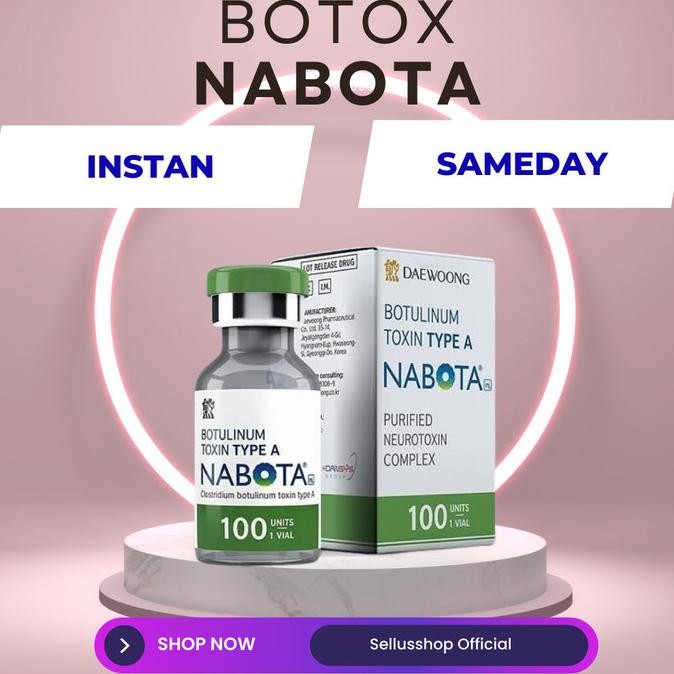 TERMURAH - INSTAN & SAMEDAY Nabota | Botulax | Rosetox | Hitox  made in Korea