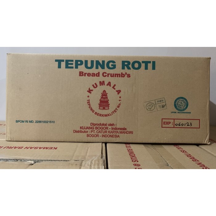 

Tepung Roti Kumala 500Gr 1 Dus Isi 20Bgks Terbaru