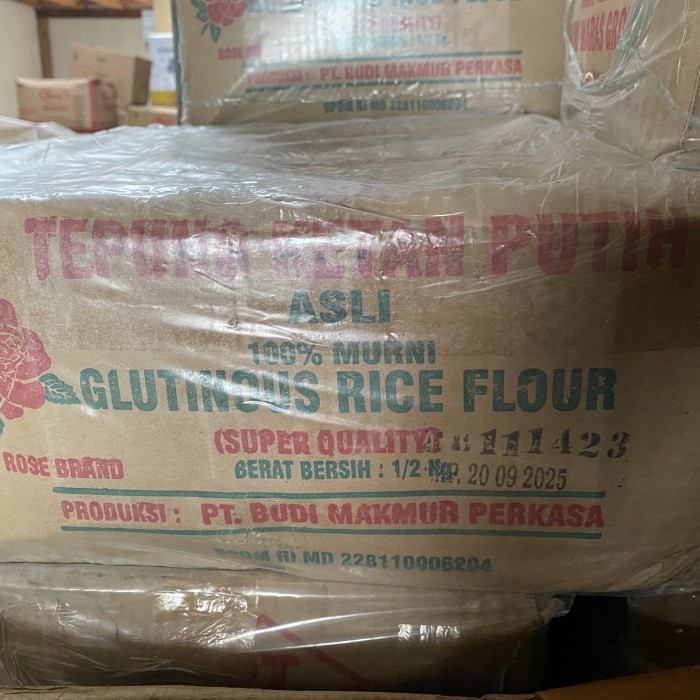 

Tepung Ketan Putih Rosebrand 500 Gram Dus Terbaru