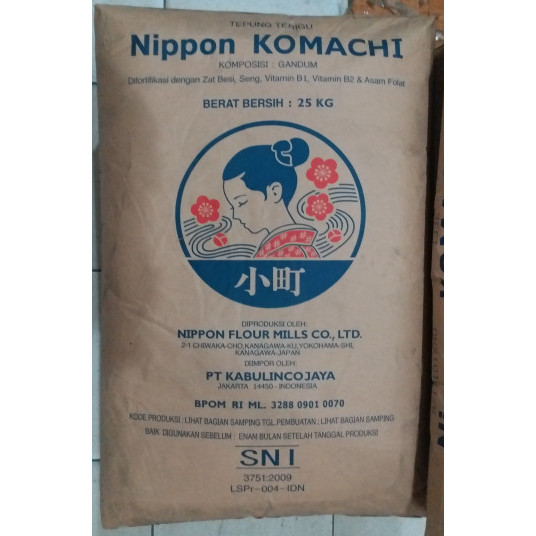 

Tepung Terigu Nippon Komachi 25 Kg Khusus Gojek Dan Grab New