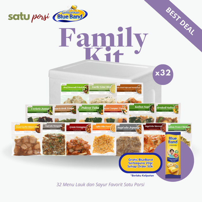 

Satu Porsi Paket Family Kit Terbaru