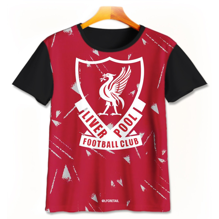 Baju Kaos Anak Bola - Kaos Bola 3D Lucu - Kaos Printing Bola Liverpool Liverpool-5-designWD Limited 